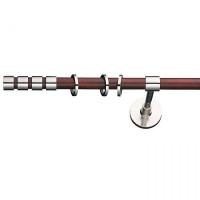 Карниз для штор кованый Сириус-1, гладкий, 16мм, сталь 200 см