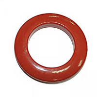 Люверс для штор красный, 35мм, круглый эко