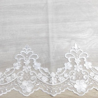 Тканина для тюлю з вишивкою Grand Design 33167-01