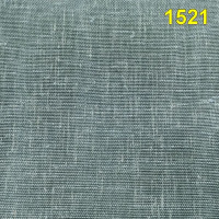 Сине-серая Льняная ткань для тюля Verona-1521 (MIRTEKS, Турция)