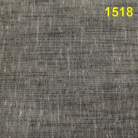 Серо-коричневая Льняная ткань для тюля Verona-1518 (MIRTEKS, Турция)