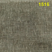 Verona-1516 Extra Long Brown Linen Sheer Fabric (MIRTEKS, Turkey)