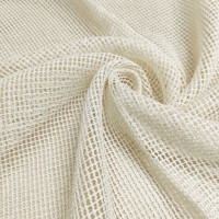 Мішковина айворі, тканина для тюля PNL-Cuha-1130