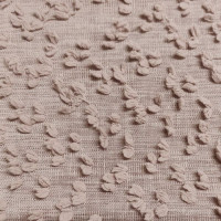 Kemer Pale pink Boucle Curtain Fabric (MIRTEKS, Turkey)
