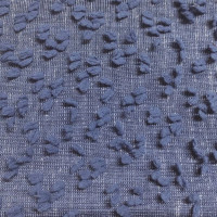 Букльована синя тканина для штор Kemer (MIRTEKS, Туреччина)