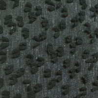 Kemer Black Boucle Curtain Fabric (MIRTEKS, Turkey)